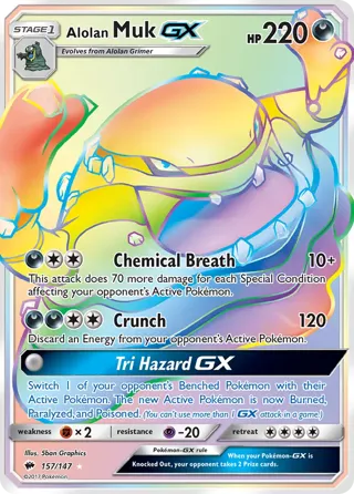 Alolan Muk GX (Secret)