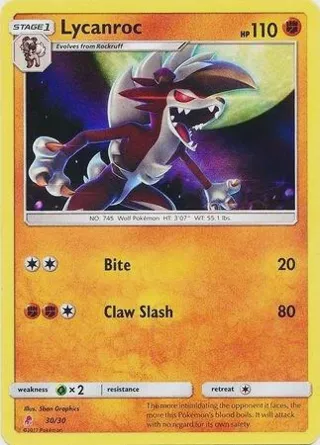Lycanroc (#30 Holofoil)
