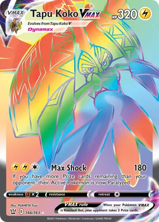 Tapu Koko VMAX (Secret)