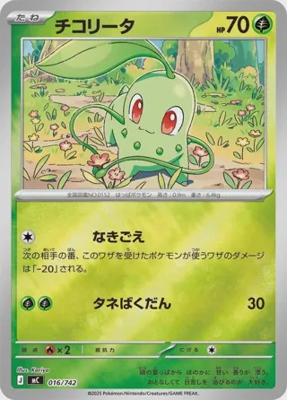 Chikorita (Mirror Holo)