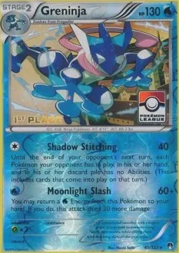Greninja (Pokemon League) [1st Place]