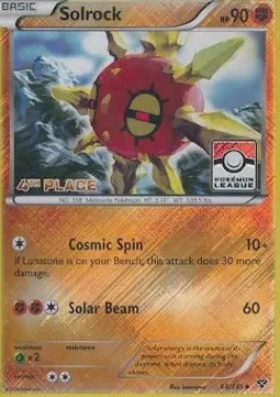 Solrock (Pokemon League) [4th Place]