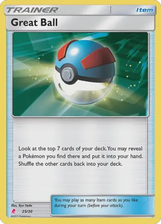 Great Ball (#25) (Alolan Raichu Half-Deck)