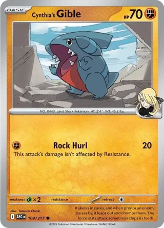 Cynthia's Gible