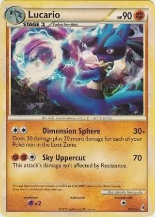 Lucario - 14/95 (Cracked Ice Holo)