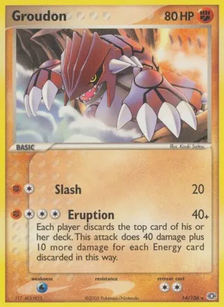 Groudon - 014/106