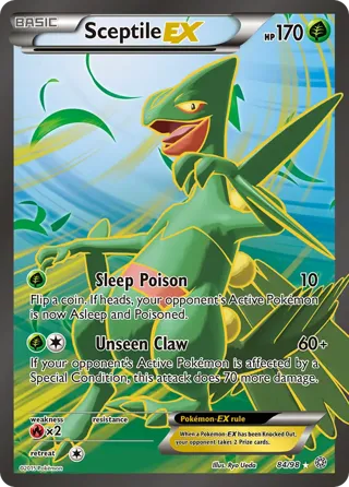 Sceptile EX (84 Full Art)