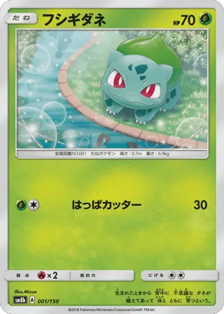 Bulbasaur (Mirror Holofoil)