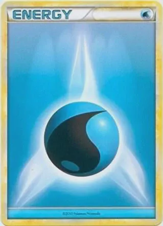Water Energy (2010 Unnumbered HGSS Style Non-Holo)