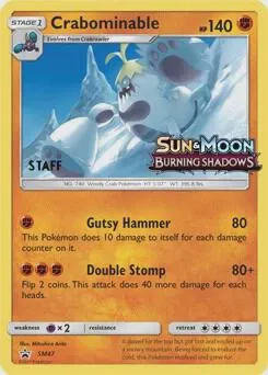 Crabominable - SM47 (Prerelease) [Staff]