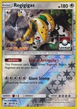 Regigigas (League Challenge) [3rd Place]