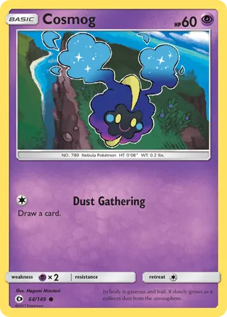 Cosmog - 64/149 (Toys R Us Promo)