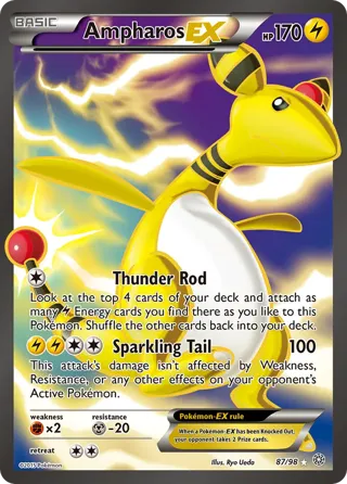Ampharos EX (87 Full Art)