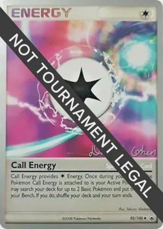 Call Energy - 2009 (David Cohen)