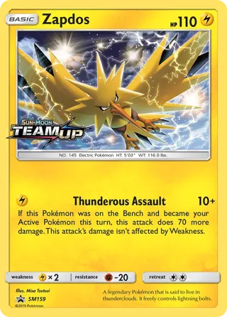 Zapdos (Prerelease) [Staff]