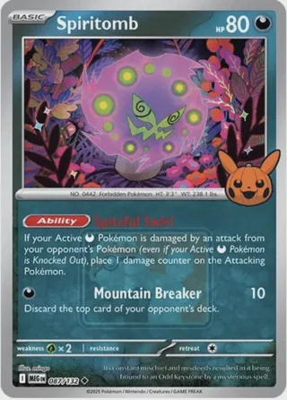Spiritomb (Trick or Trade Stamped)