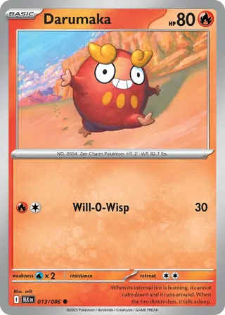 Darumaka (Poke Ball Pattern)