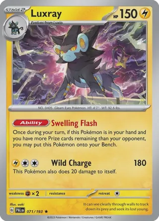 Luxray - 071/193 (Cosmos Holo)