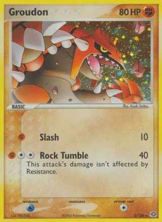 Groudon - 005/106