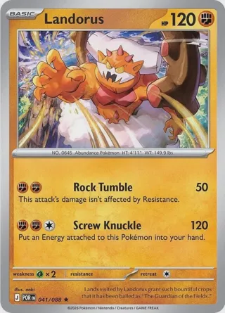 Landorus - 041/088 (Non-Holo)