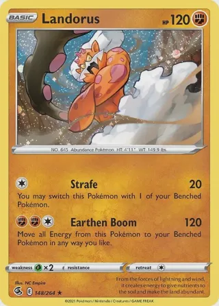 Landorus - 148/264 (Cosmos Holo)