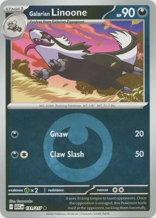 Galarian Linoone (Energy Symbol Pattern)