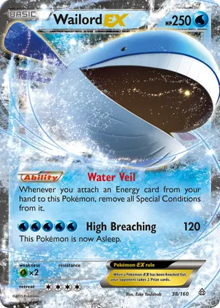 Wailord EX - 2015 (Jacob Van Wagner)