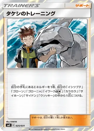 Brock's Training