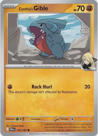 Cynthia's Gible