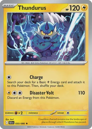 Thundurus (Master Ball Pattern)