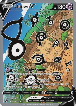 Unown V (Alternate Full Art)