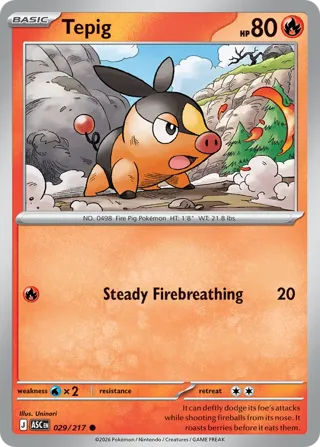 Tepig (Friend Ball)