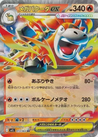 Mega Camerupt ex - 013/063