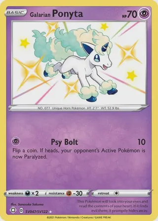 Galarian Ponyta