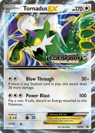 Tornadus EX (Prerelease) [Staff]