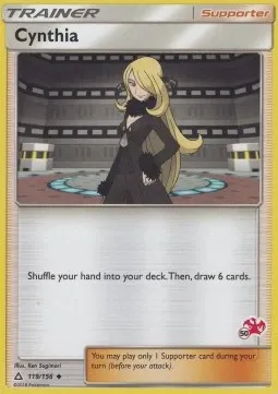 Cynthia (#50 Charizard Stamped)
