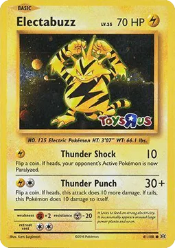Electabuzz (Toys R Us Promo)