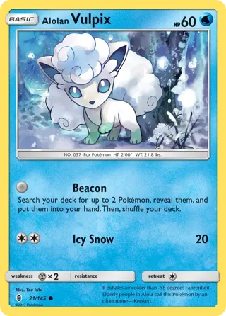 Alolan Vulpix - 2017 (Diego Cassiraga)
