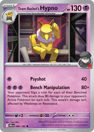 Team Rocket's Hypno