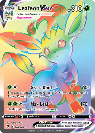 Leafeon VMAX (Secret)