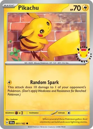 Pikachu (Pokemon Day 2026)