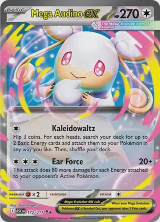 Mega Audino ex - 172/217