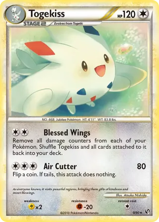 Togekiss - 9/90 (HGSS Undaunted)