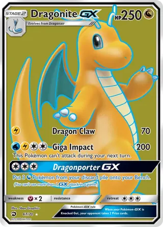 Dragonite GX (Full Art)