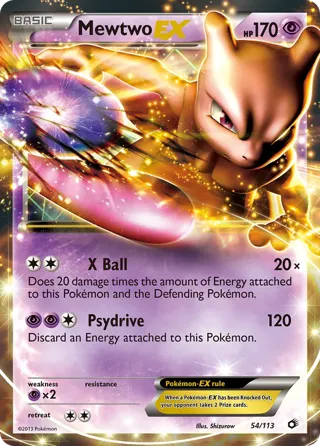 Mewtwo EX - 2015 (Jacob Van Wagner)
