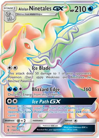 Alolan Ninetales GX (Secret)