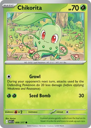 Chikorita (Cosmos Holo)