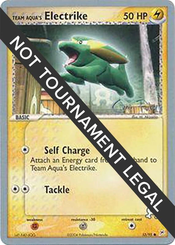 Team Aqua's Electrike - 2004 (Chris Fulop)