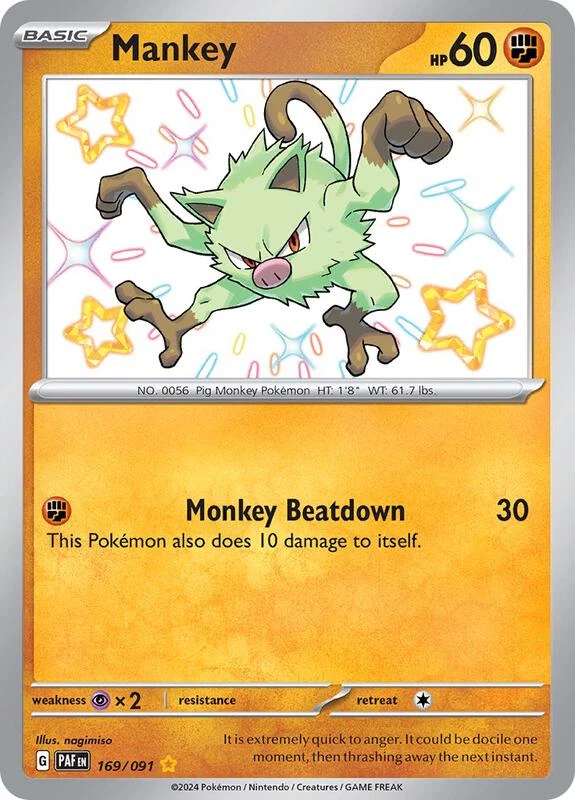 Mankey - 169/091