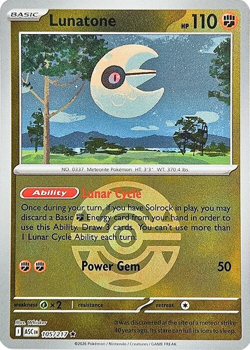 Lunatone (Dusk Ball)